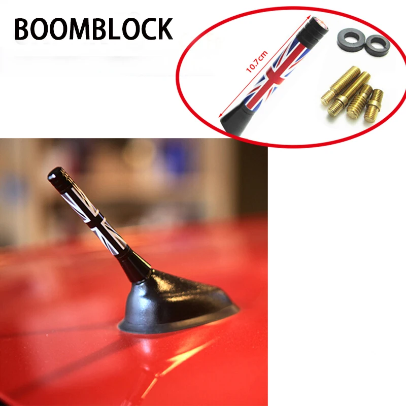 BOOMBLOCK Car Radio Antenna Carbon Fiber Flag Stickers For Mercedes W204 W210 AMG Benz Bmw E36 E90 E60 Fiat 500 Volvo S80 | Автомобили и