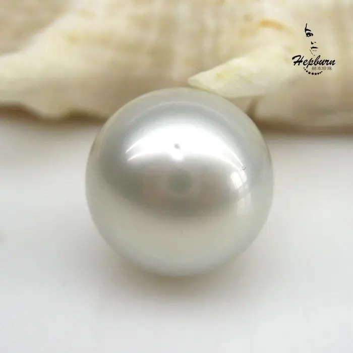 

Hot sell ->@@ HUGE 14MM NATURAL SOUTH SEA GENUINE PERFECT ROUND WHITE LOOSE PEARL UNDRILLED -Top quality free shipping