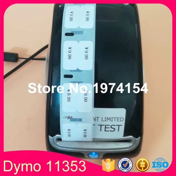 3 совместимые рулоны Dymo 11353 этикетка 12 мм * 24 1000 шт./рулон совместимый с LabelWriter 400 450