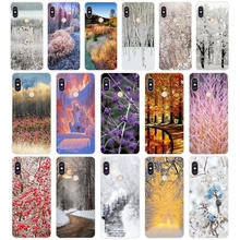 282SD invierno jardín es hermosa silicona suave Tpu funda para teléfono para Xiaomi Redmi 5A 5Plus note 5 5A Pro mi 6