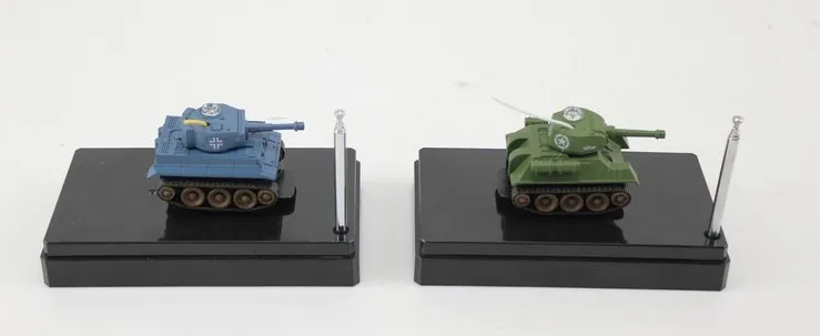 Танк с дистанционным управлением Второй мировой войны, Немецкий тигр, T-34, мини-танк, Радиоуправляемый автомобиль, детская электронная игрушка