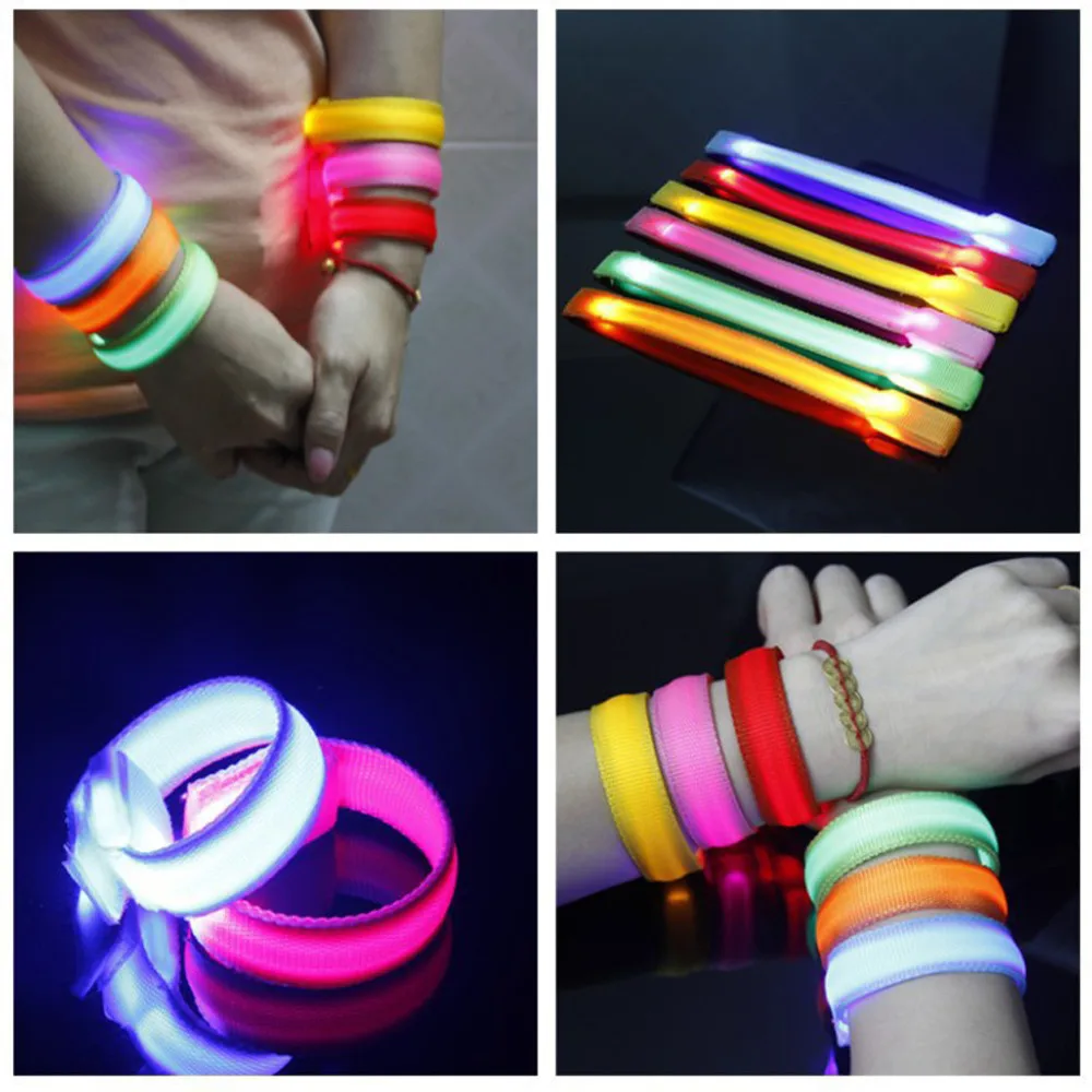 HIINST New arrivals LED Luminous Outdoor Shoelaces Light Night Safety Warning LED Flash Light For Running
