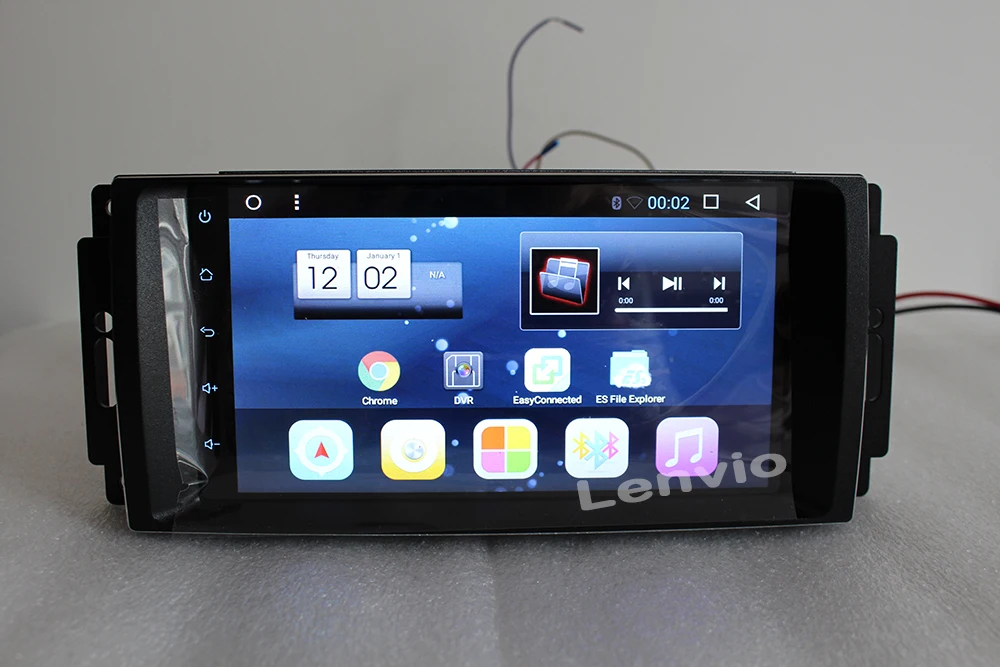 Best Lenvio RAM 2GB+32GB Android 7.1 CAR DVD PLAYER For Jeep Commander Compass Grand CHerokee Dodge 2007-2010 Chrysler 300C Sebring 0