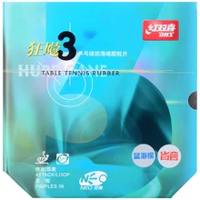 DHS Hurricane 3 Provincial NEO Blue Sponge Original Table Tennis Rubber DHS ping pong sponge