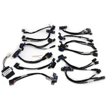 

Lockartist Original Xhorse VVDI MB BGA/CGDI MB Tool TESTING CABLEs Adapter Full Set 12pcs Smart Key Unlock Cables Free Shipping