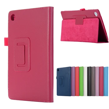 

Litchi 2 fold Leather Case for Huawei Mediapad M5 8.4 inch SHT-W09 SHT-AL09 Tablet light weight Cover Case for huawei M5 8.4