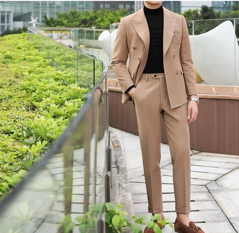brand-new-khaki-groom-tuxedos-men-wedding_