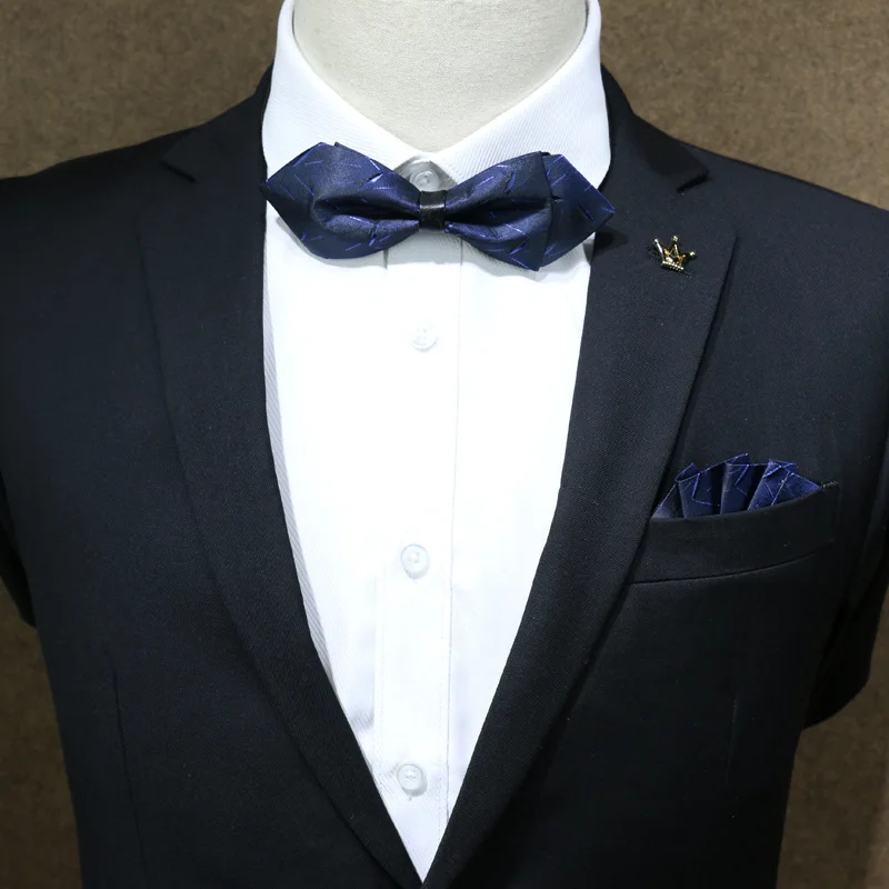 

15 Styles Business Bowties for Mens Marriage Shirt Big Collar Neck Ties for Wedding Party Bow Tie Gravatas Cravat