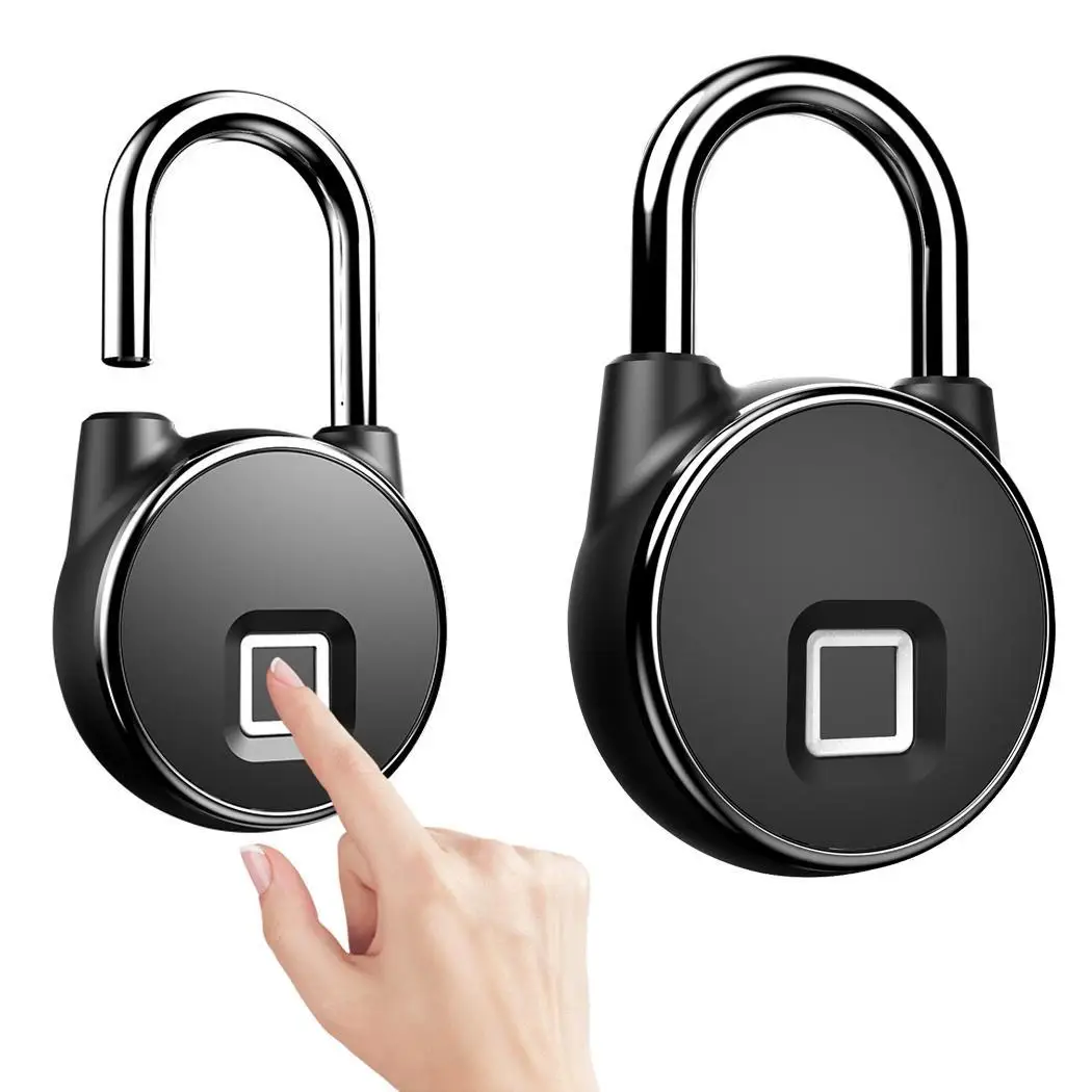 

Safe Fingerprint Lock Smart Mini Door Lock Keyless Anti-Theft Luggage Case Lock