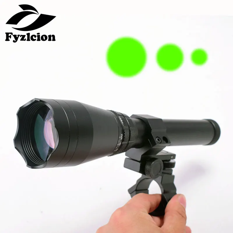 Tactical hunting Adjustable Beam Green Laser Night Vision Laser
