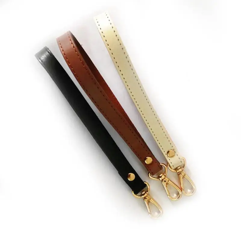 Misterolina Genuine Leather Wristlet Wrist Bag Strap Replacement For Clutch Purse Handbag Bag Accessories Bag Strap Replacement