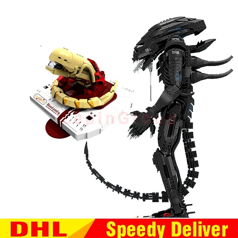 

In Stock XingBao 04001 04002 Genuine Creative Movie Alien Robot children Building Blocks Bricks LPing Toys Model Clone Lepinges
