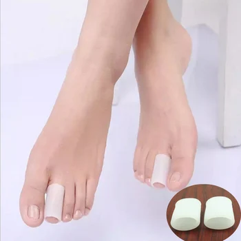 

6Pcs Silicone Gel Bunion Splint Big Toe Separator Stretchers Straighteners Separator Flexible Corrector Massager Protector D0157