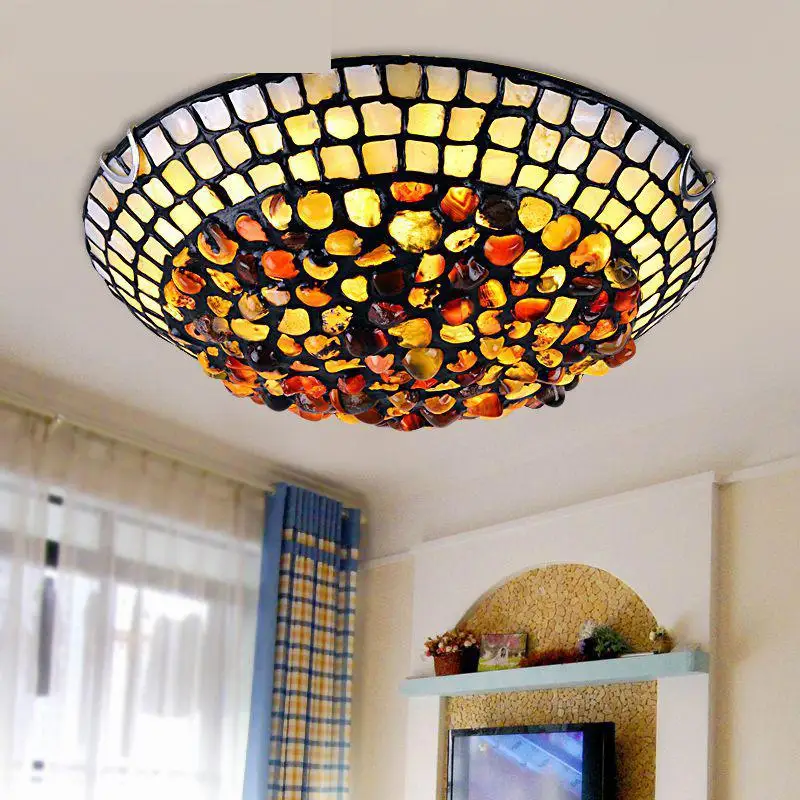 

modern brief colorful led ceiling lights 30/40/50cm e27 led lighting fixture for living room AC90-260v y1016