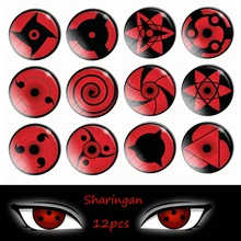 Galeria De Naruto Sharingan Stickers Por Atacado Compre Lotes De