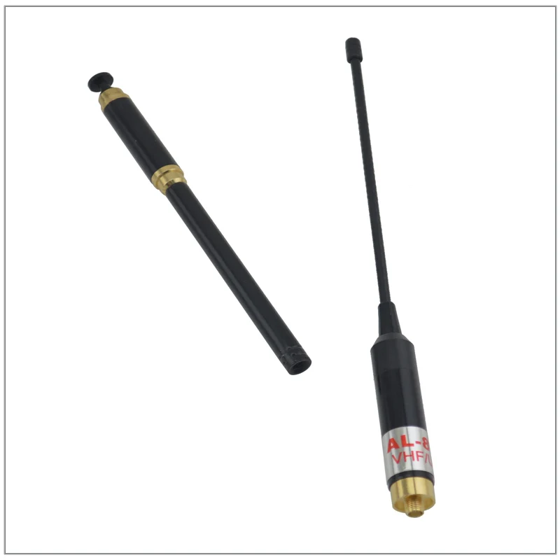 PRYME AL-800 AL 800 AL800 SMA-F SMA-Female телескопическая VHF/UHF Двухдиапазонная Выдвижная антенна с высоким коэффициентом усиления(SMA-Female коннектор