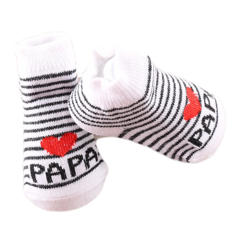

Beautiful Baby Newborn Infant Girls Kids Stripe Cotton Lovely Princess Socks