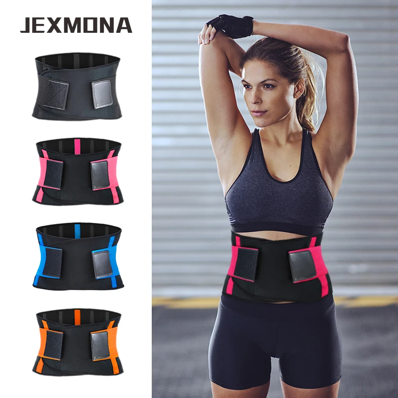 

Elastic Waist Support Neoprene sports Fitness Slimming Shaper belt Adjustable Lower Lumbar protector Bodybuilding trainer Brace