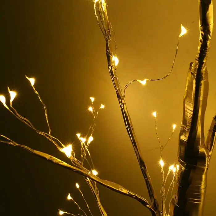 1 шт. модель дерева светодиодный светильник украшение Рождественская вечеринка домашний фестиваль Крытый Открытый TB продажа