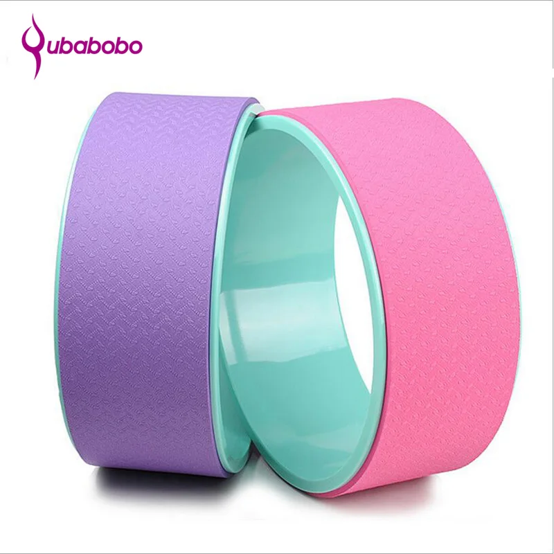 4 Colors TPE Yoga Circle Wheel Pilates Foam Roller Yoga Ring Home Slimming Fitness Equipment for Yoga Gym Accessories QUBABOBO 4 Colors TPE Yoga Circle Wheel Pilates Foam Roller Yoga Ring Home Slimming Fitness Equipment for Yoga Gym Accessories QUBABOBO
