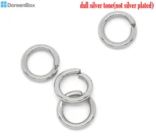 Lovely Jewelry! 500 Stainless Steel Open Jump Rings 6mm Dia. Findings (B10270) Lovely Jewelry! 500 Stainless Steel Open Jump Rings 6mm Dia. Findings (B10270)