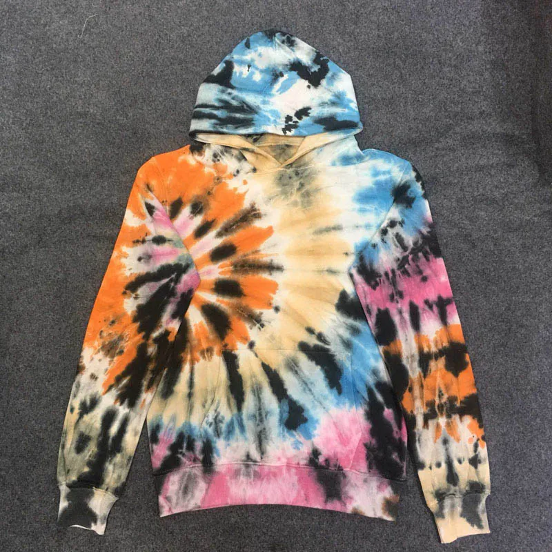 

19ss Travis Scott Astroworld X DSM NY Screamer Hoodies Pullover Women Men Fashion Tie dyeing Sweatshirts Pullover