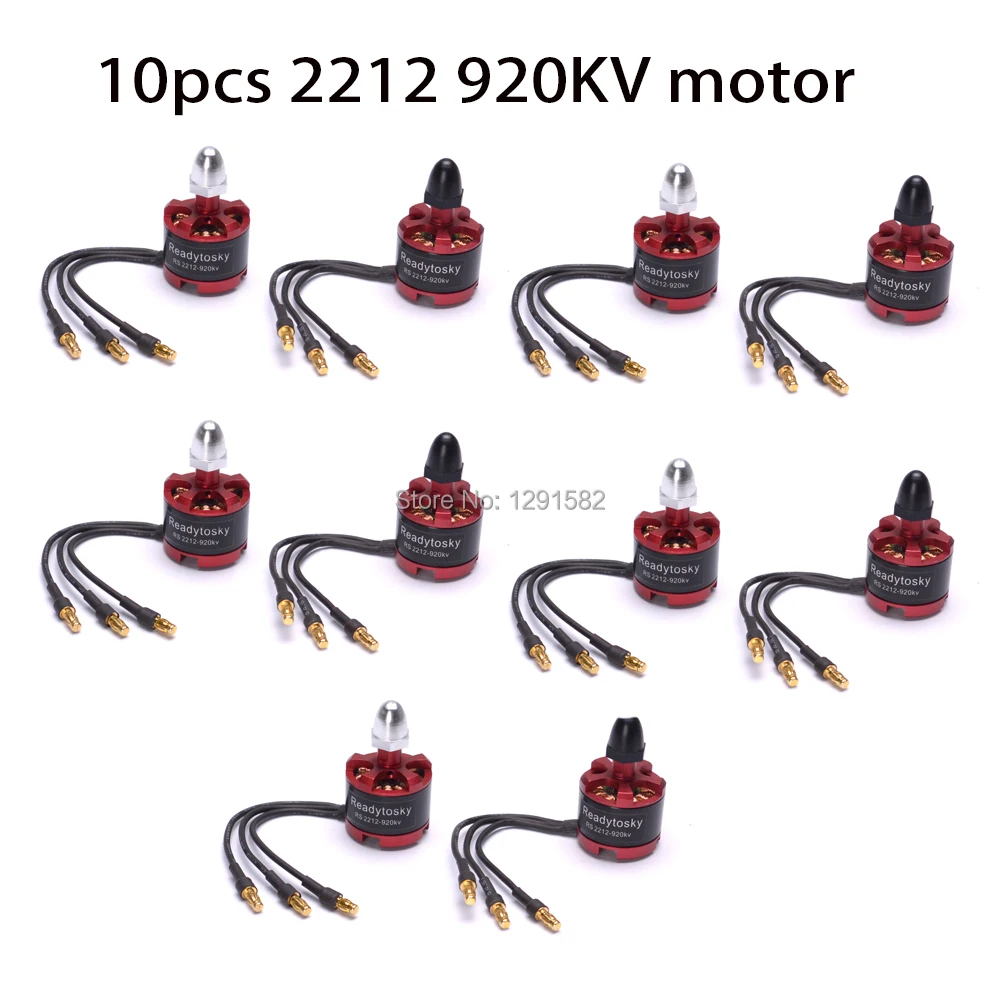 

10pcs 2212 920KV CW CCW Brushless Motor For F550 Quadcopter Multicopter