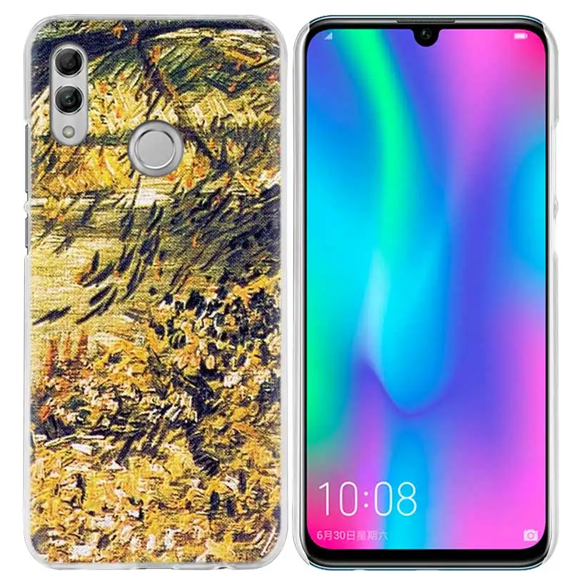 Чехол Sky Van Gogh для huawei Honor 8X Y9 9 10 Lite Play 8C 8S 8A Pro V20 20i 10i Y6 Y7 жесткий чехол для телефона из поликарбоната - Цвет: 08