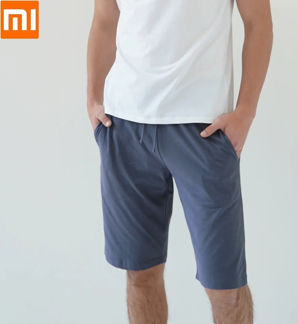 

Xiaomi Instant me man cotton Comfortable Leisure Home shorts Wearing Breathable summer Pajama pants Tracksuit short pants
