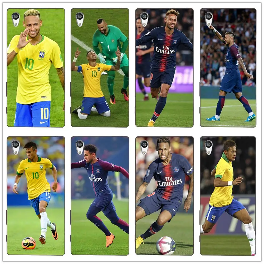 

Neymar Football Stars Silicon phone TPU soft case back Cover For Sony Xperia Z Z1 Z2 Z3 Z4 Z5 compact Premium shell Coque