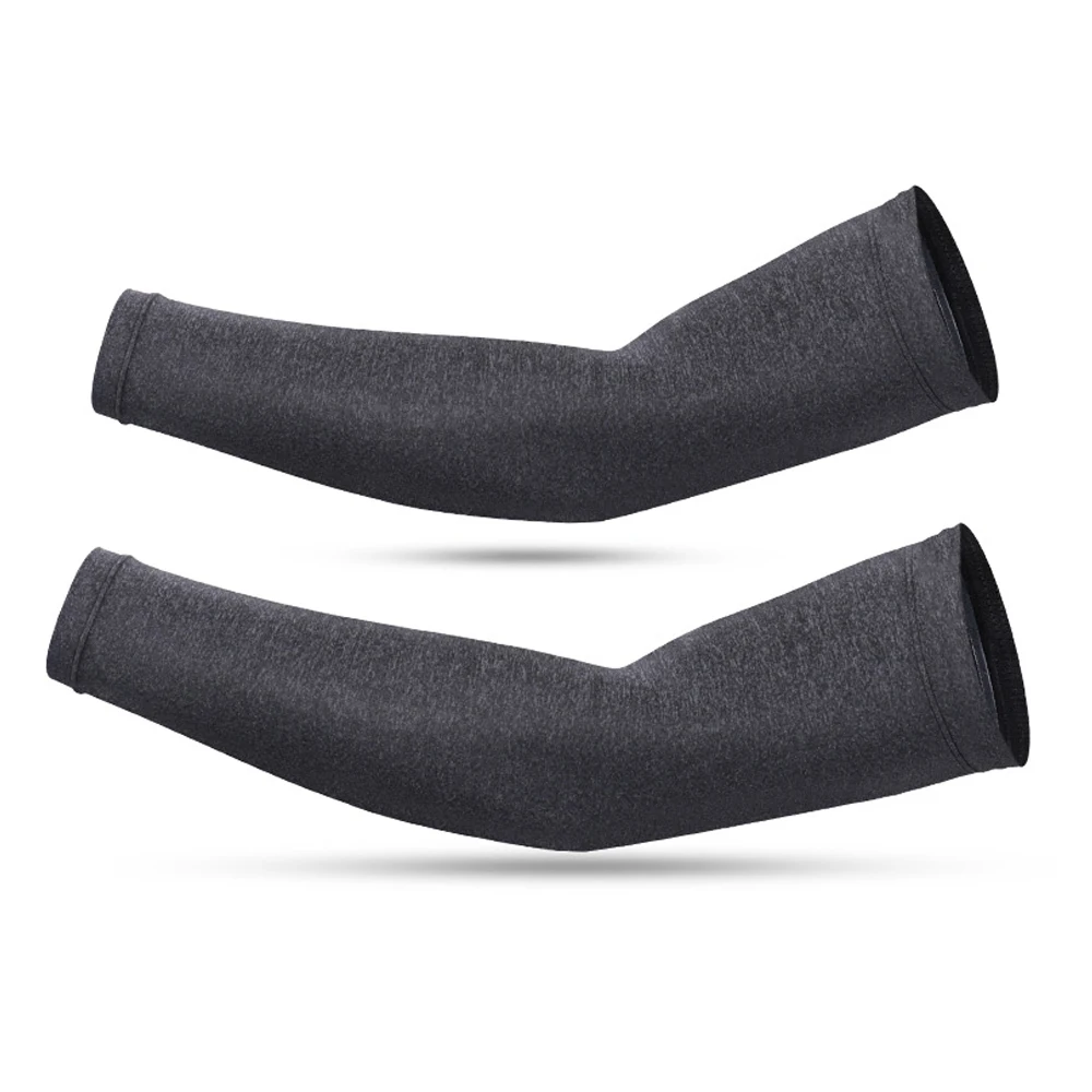 2 PCS Cooling Arm Sleeves Stretchy Long Protective Arm Cover UV
