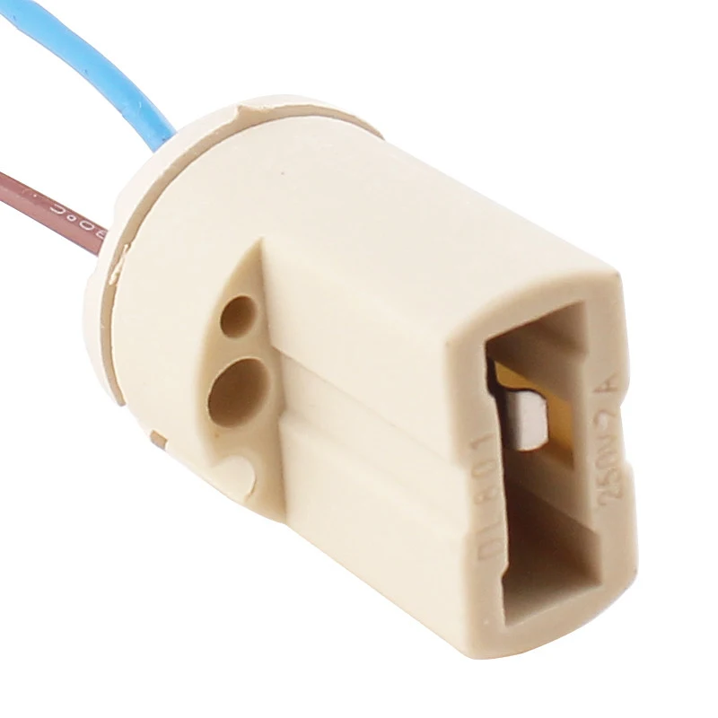 1x цоколь лампы G9 250 В 2 А керамический типа G9|holder candle|holder tubesocket extender |