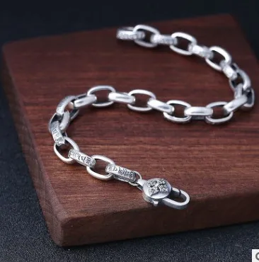 Мужской браслет мужские украшения браслет-цепочка серебро 925