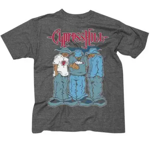 CYPRESS HILL притупляются (серый) Футболка S M L XL 2XL 3XL Фирменная Новинка Officialsummer Лидер