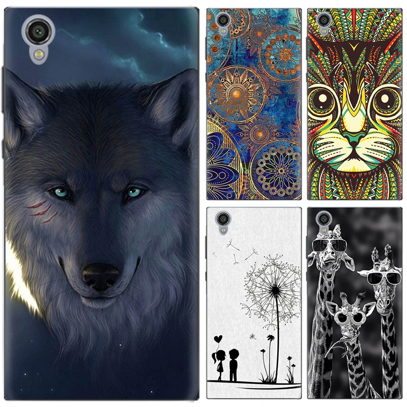 Phone Case For Sony Xperia L1 G3311 G3312 G3313 5.5-inch Cute Cartoon High Quality Painted TPU Soft Silicone Skin Back Cover |