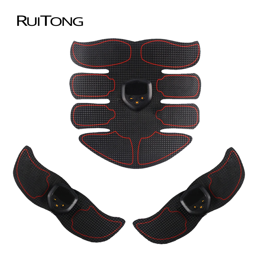Smart EMS Muscle Exerciser Wireless Muscle Stimulator Fitness Abdominal leg Arm Training Device Body Slimming Beauty Machine Set