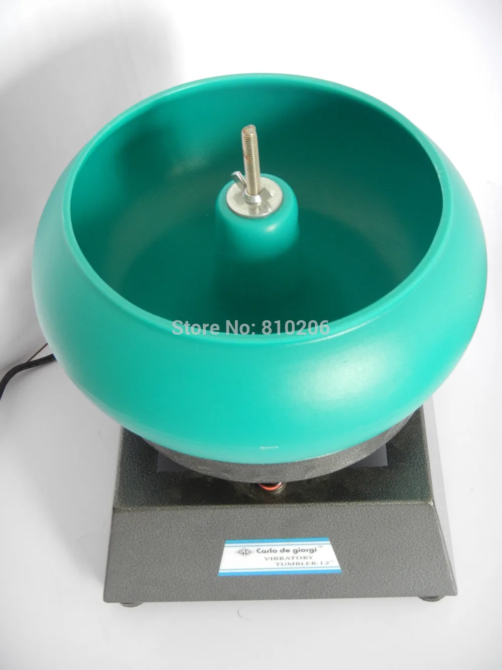 12'' Super Large Vibratory Tumbler Wet Dry Polisher Polishing Machine