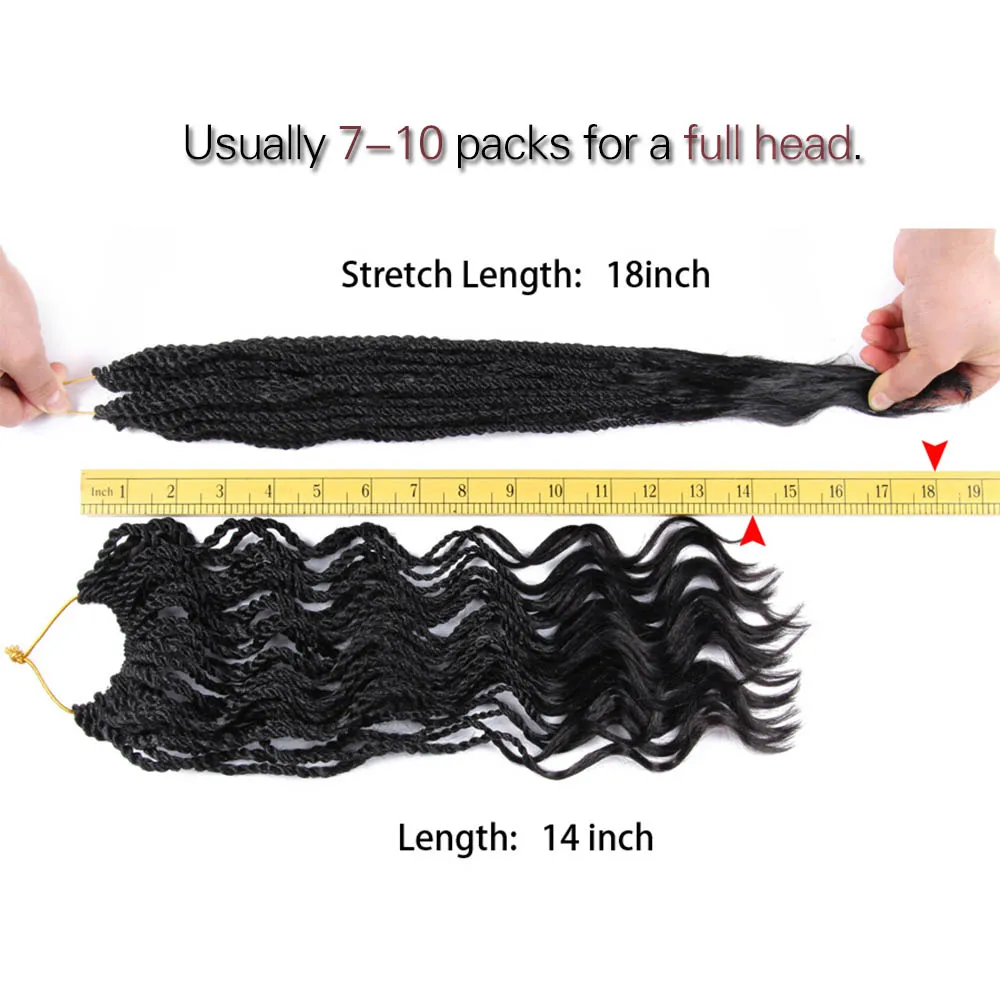 YxCherisHair косички для вязания крючком 30 прядей Омбре синтетические плетения