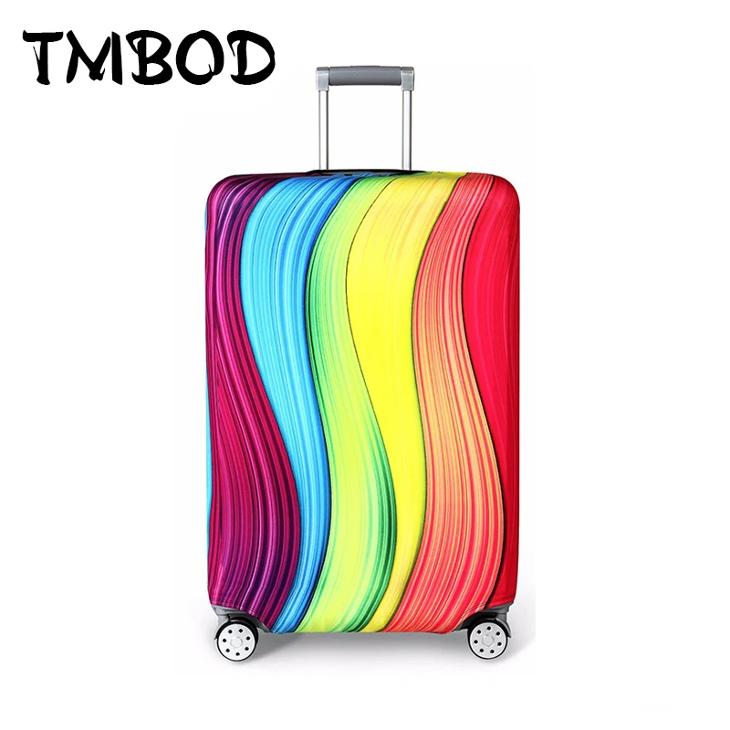 

New Elastic Luggage Protective Cover For 18-32 inch Trolley Suitcase Protect Dust Bag Case Child Wave Travel Accessories j206