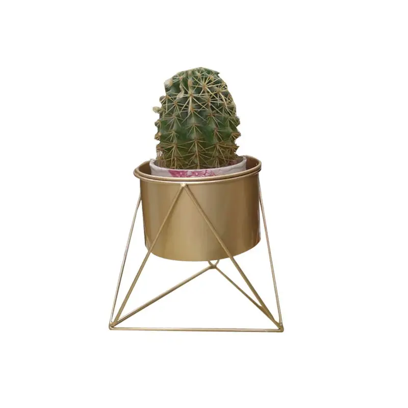 

2019 New Nordic Iron Small Fancy Desktop Floor Home Living Indoor Living Room Plant Green Balcony Flowerpot Rack Flower Stand