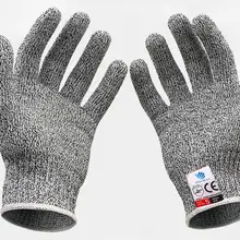 10 пар защитные перчатки защищают проволоки из нержавеющей стали с металлической сеткой Мясник анти-резки дышащие перчатки