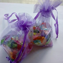 Противоскользящий коврик для телефона 17*23 см, 50 шт в наборе, лиловый Подарочный мешки для ювелирных изделий/свадьба/Рождество/День рождения плетеная Сумка с ручками упаковка мешки из органзы