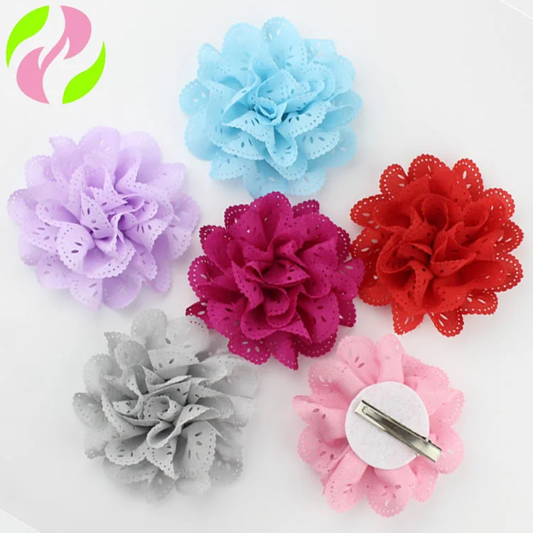 

1pcs Flower Design Hair Clips Snaps For Girls Kids Hair Accessories 16 Colors 1801ZYAA1721