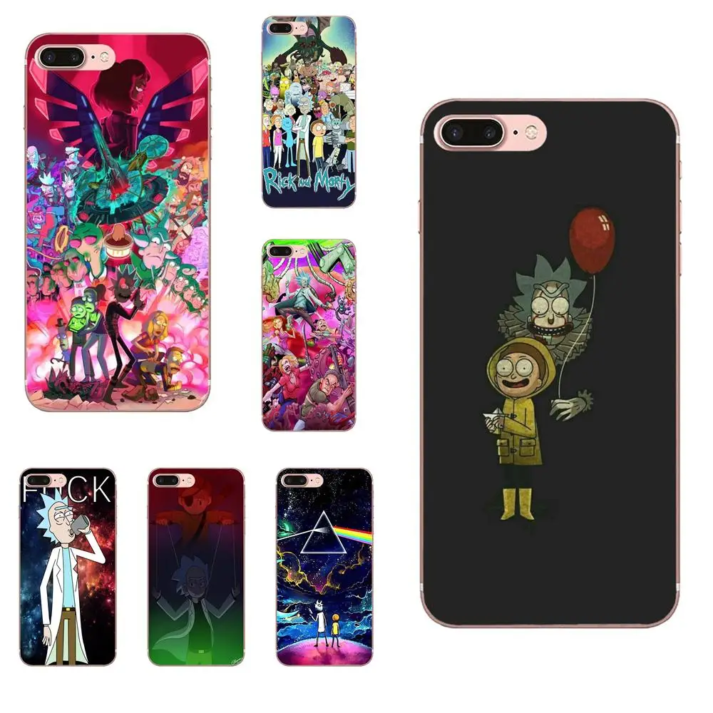 Rick And Morty телефон для Huawei Honor 4C 5A 5C 5X6 6C 6A 6X7 7X8 9 V8 V10 Y3II Y5II Y6II G8 P7 Play Lite в продаже класса