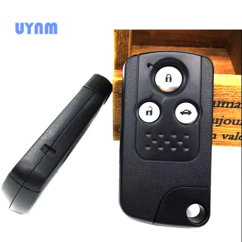 JEAZEA-Remote-Key-Pad-FOB-3-Buttons-Pad-Kit-Replacement-Accessories-For-Honda-Accord-Jazz-CRV