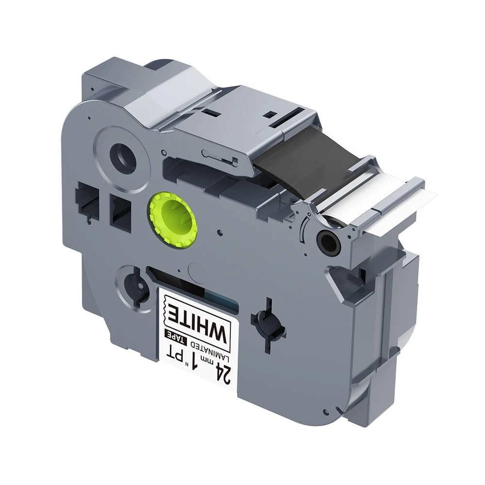 PUTY متوافق التسمية أشرطة p بلمسة TZ2-251 tze251 الشريط 24 مللي متر * 8 m الشريط tze-251 Tze-251 لأخيه تسمية طابعة مصنع الجملة