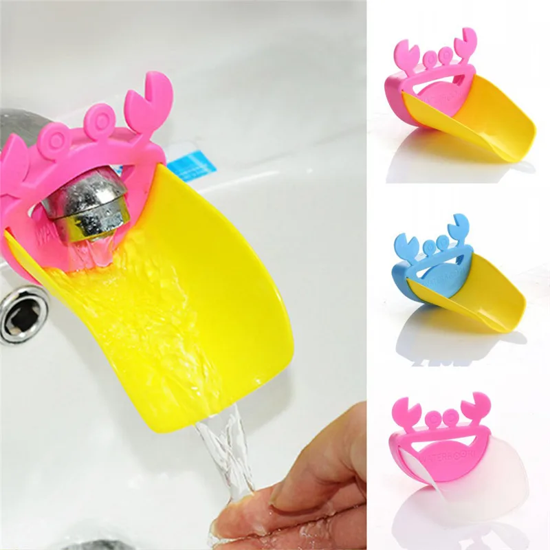 Extended water children's aids assisted children's hand washing taps children's baby hand helper