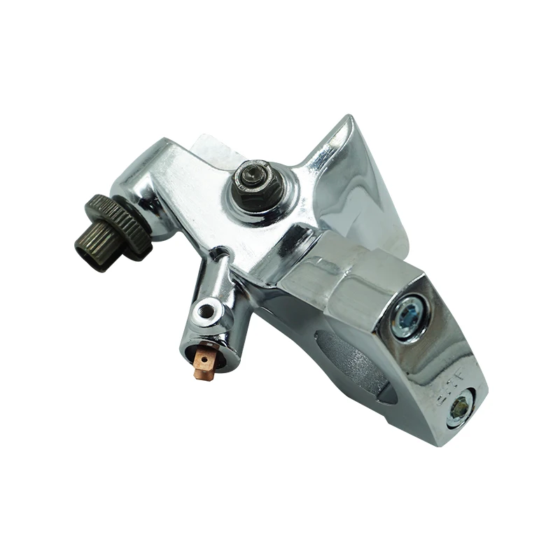 color negro palanca de embrague para Honda Shadow VT600 750 1100 VF750 Soporte para espejo de motocicleta de 1 pulgada 25 mm de LANGRMS para montar en el lado izquierdo