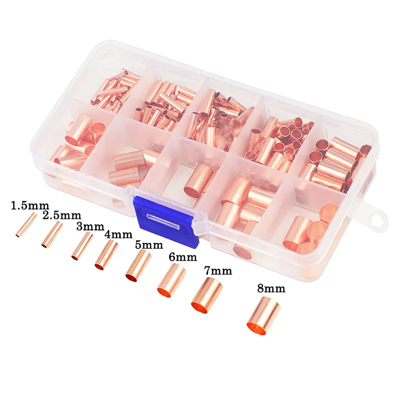 230 шт. медные соединительные трубы проволочное соединение маленькая ...