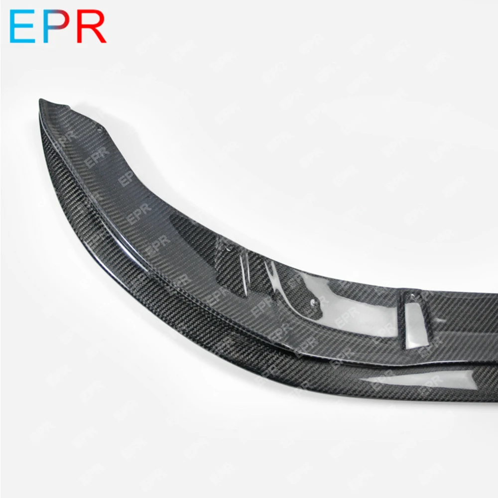 For Mini Hatch Hardtop F56 Mini Cooper S JDM Carbon Front Lip(S Only) Auto Tuning Part For Mini Carbon Fibre Front Bumper Lip